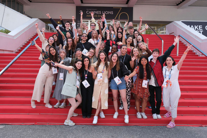Our Visual Communication students proudly represent AUD at Cannes Lions Festival of Creativity