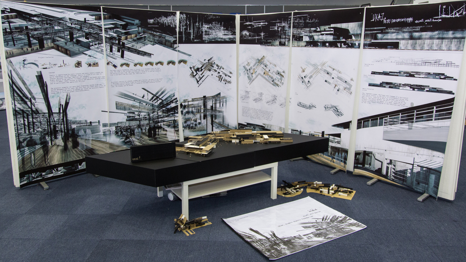 The American University in Dubai Celebrates the Work of Students at the Yearly Architecture Senior Showcase