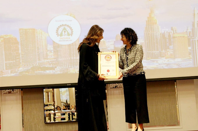 AUD receives 'Outstanding Academic Institution' award