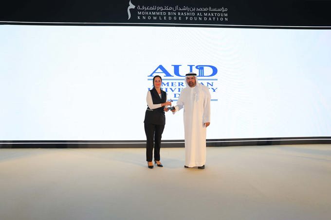 American University in Dubai Honored with Partners Appreciation Award by Mohammed bin Rashid Al Maktoum Knowledge Foundation – A Milestone in UAE Education and Innovation
