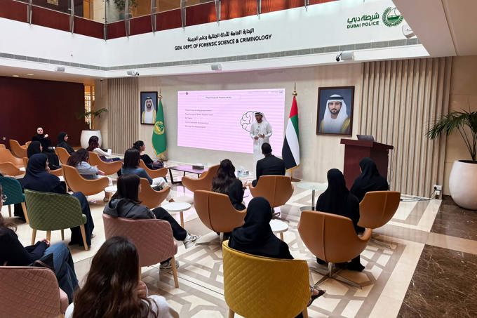 AUD Criminal Psychology Students Gain Real-World Forensic Experience at Dubai Police
