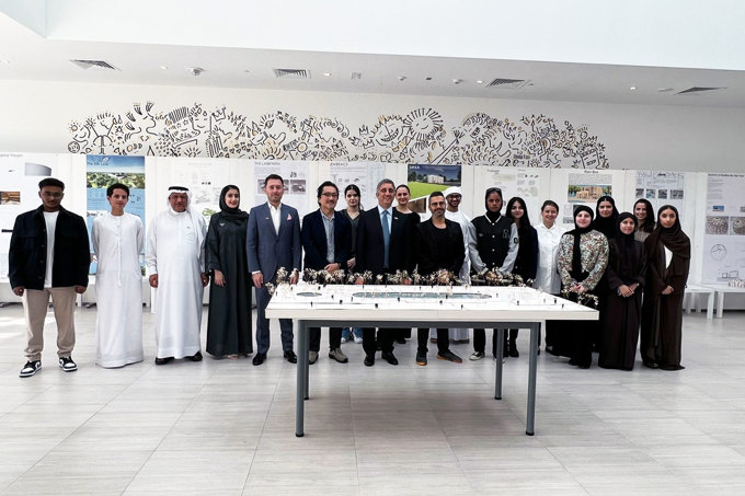 Majid Al Futtaim jury members screen students’ projects for Architecture Competition