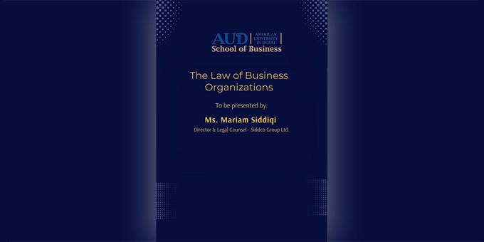 The Law of Business Organizations