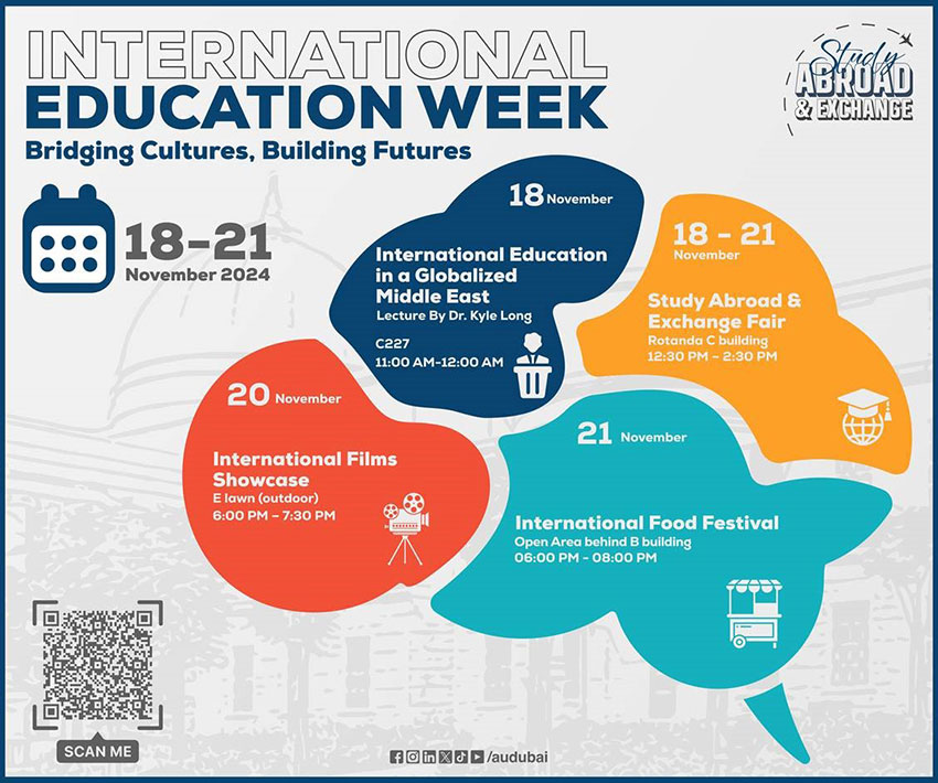 International Education Week | American University in Dubai (AUD)