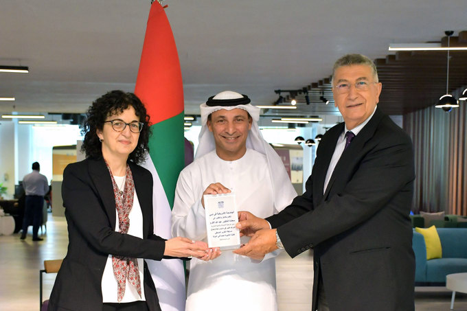The American University in Dubai honors Dr. Abdullah Al Karam (1)