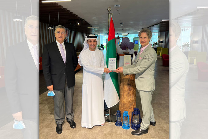 The American University in Dubai honors Dr. Abdullah Al Karam