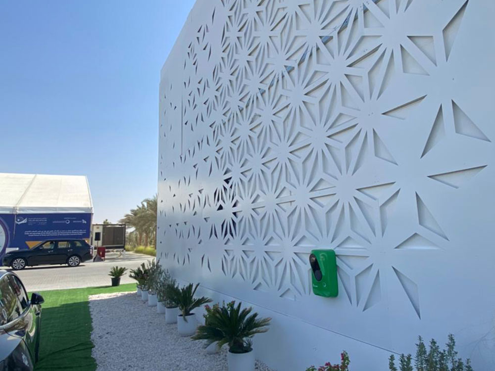 Solar powered houses in the Solar Decathlon - Middle East 5