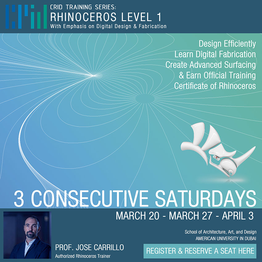 RHINOCEROS LEVEL 1 Poster Training