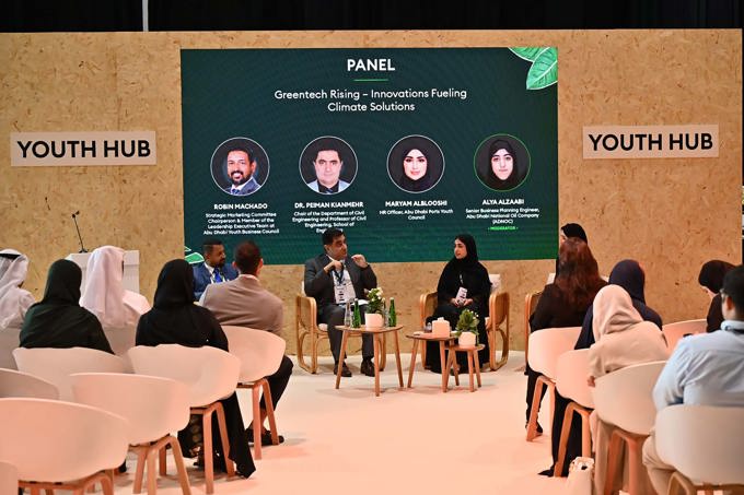 AUD Highlights Student-Led Sustainability Projects at Forbes Middle East Summit 2025