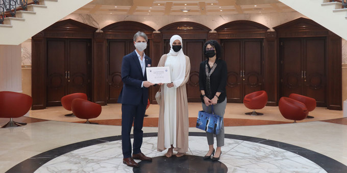 AUD offers a scholarship to the first-place winner of the short film competition