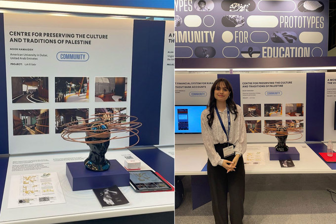 AUD Interior Design Alumna, selected to display her senior project at the Prototypes for Humanity