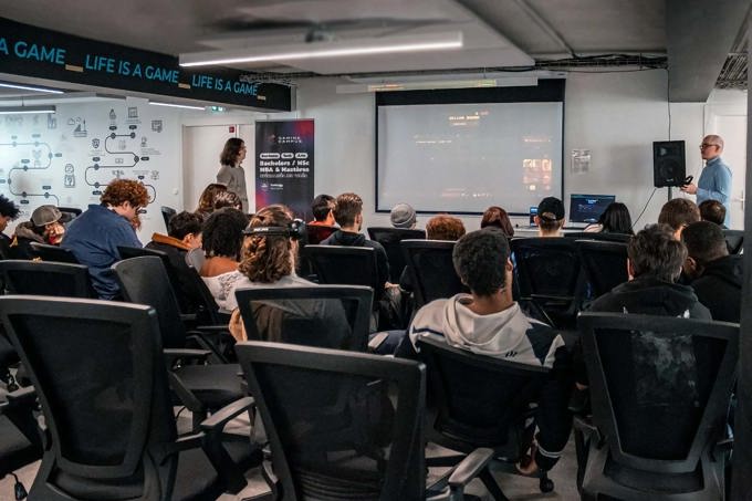 Examine How American University in Dubai Game Design Students Collaborate with France's Gaming Campus