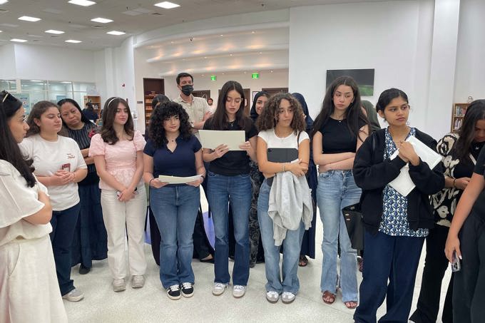 AUD Library Hosts 10th Annual Reading Across Campus Poster Competition Winners