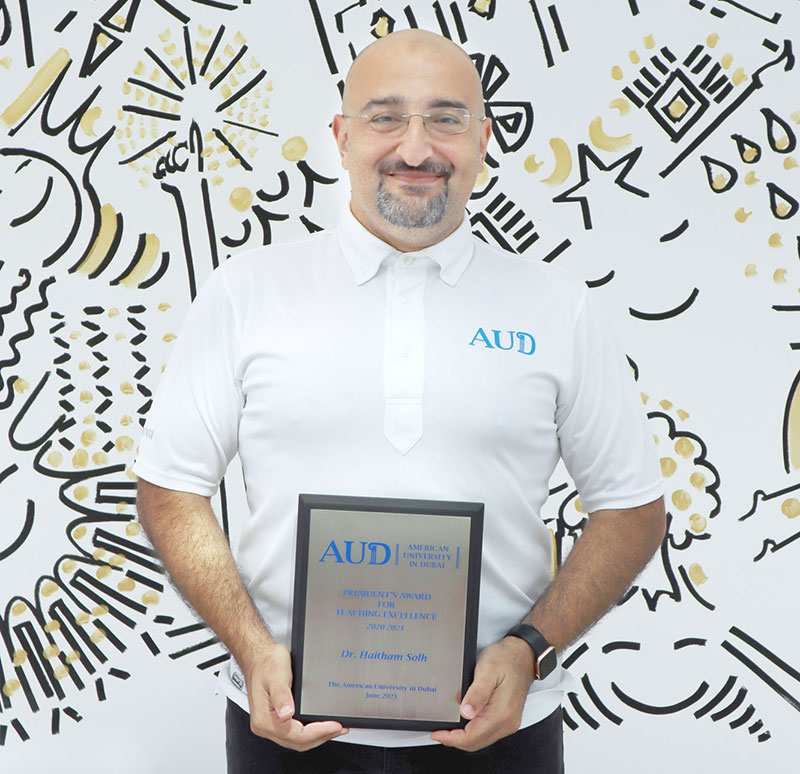 Teaching Excellence: Dr. Haitham Solh