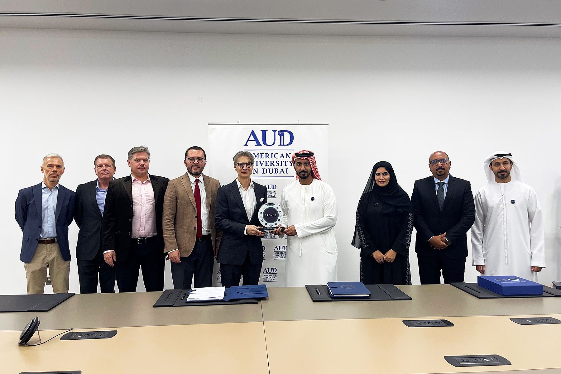 AUD and TRENDS Research and Advisory sign MOU