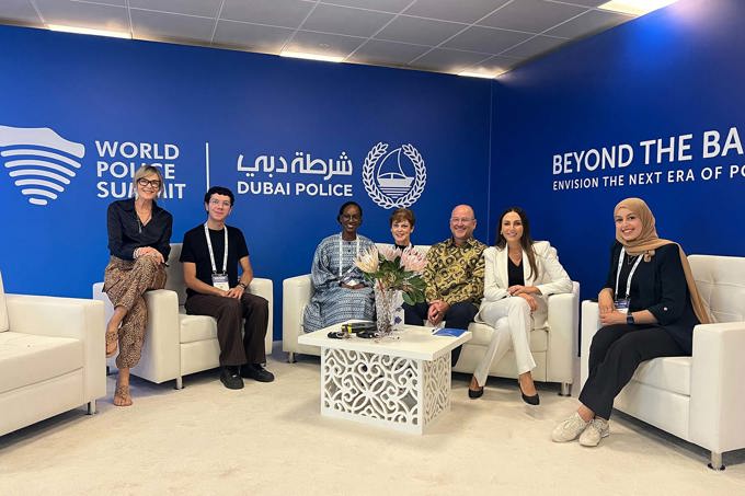 Biology students make forensic science history at World Police Summit