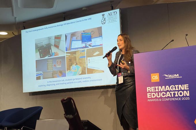 American University in Dubai Advances Biology Education with Award-Nominated Virtual Lab