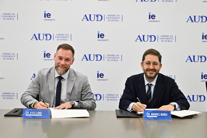 AUD and IE University announce strategic partnership for Global BBA program