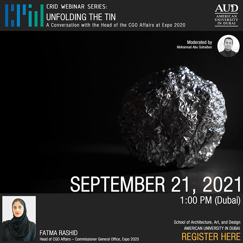 CRID Webinar Series 25 poster